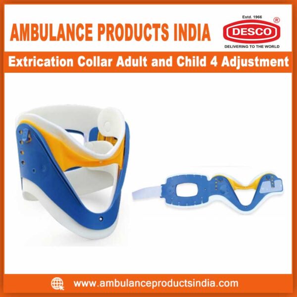 STAC 125 Extrication Collar Adult 4 Adjustment STAC 126 Extrication Collar Child 4 Adjustment