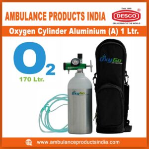 Oxygen Cylinder Aluminium (A) 1 Ltr.