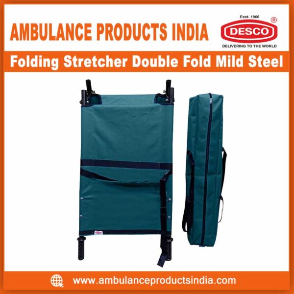 Folding Stretcher Double Fold Mild Steel