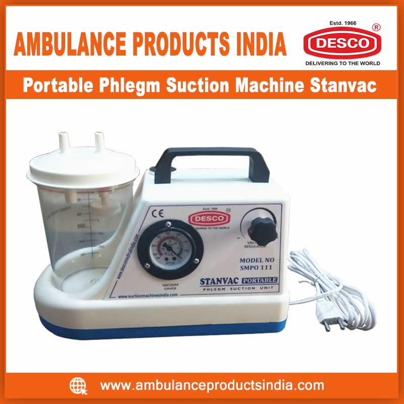 Portable Phlegm Suction Machine StanVac