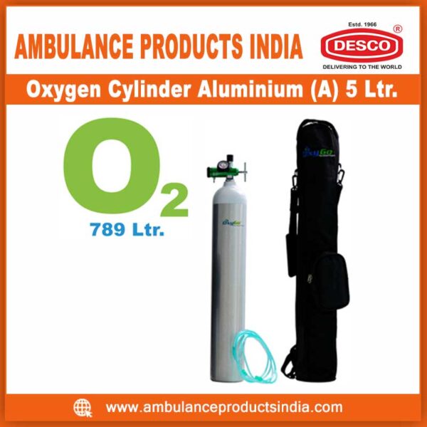 Oxygen Cylinder Aluminium (A) 5 Ltr.