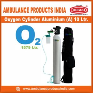 Oxygen Cylinder Aluminium (A) 10 Ltr.